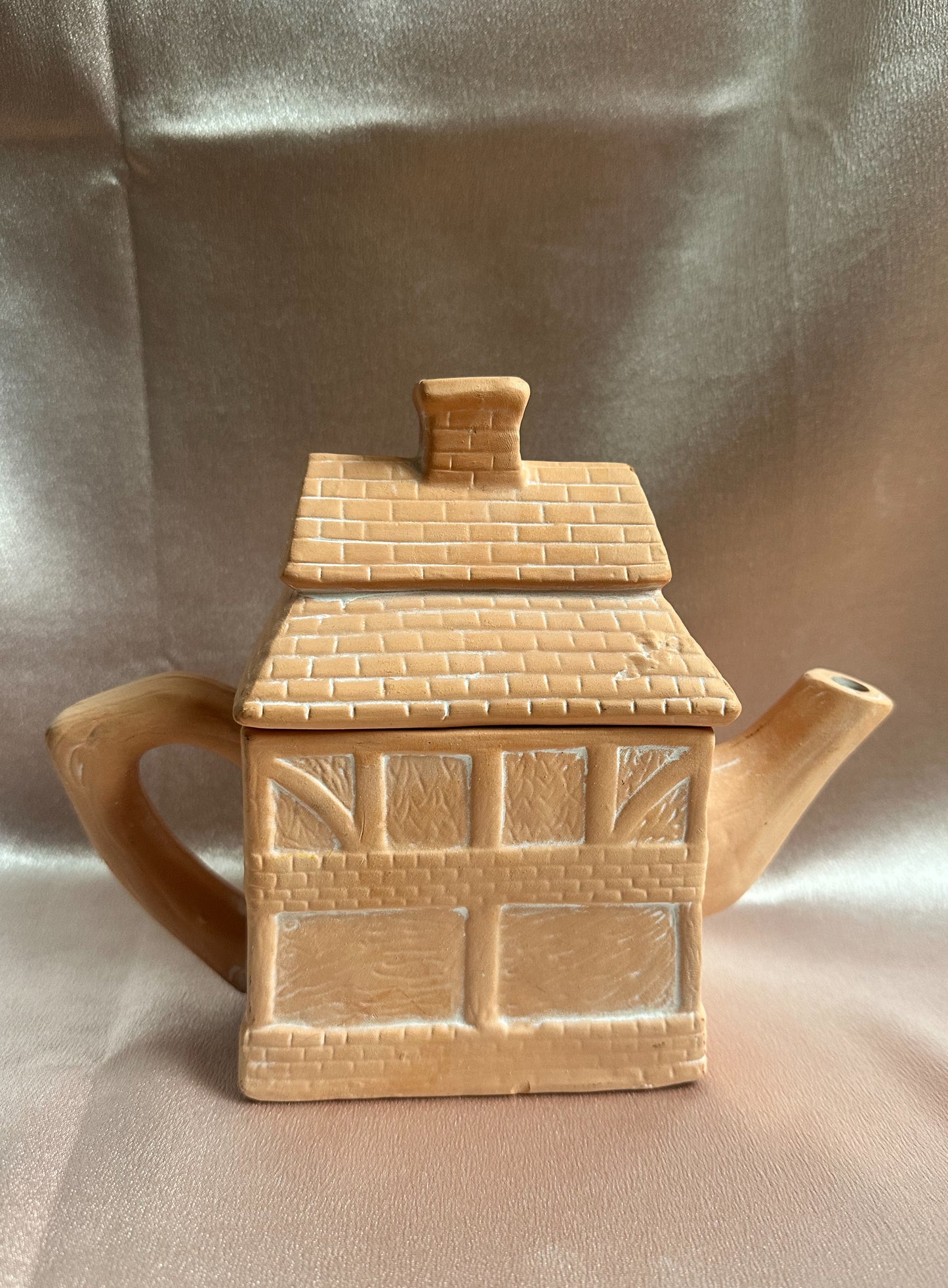 Terracotta Cottage Teapot