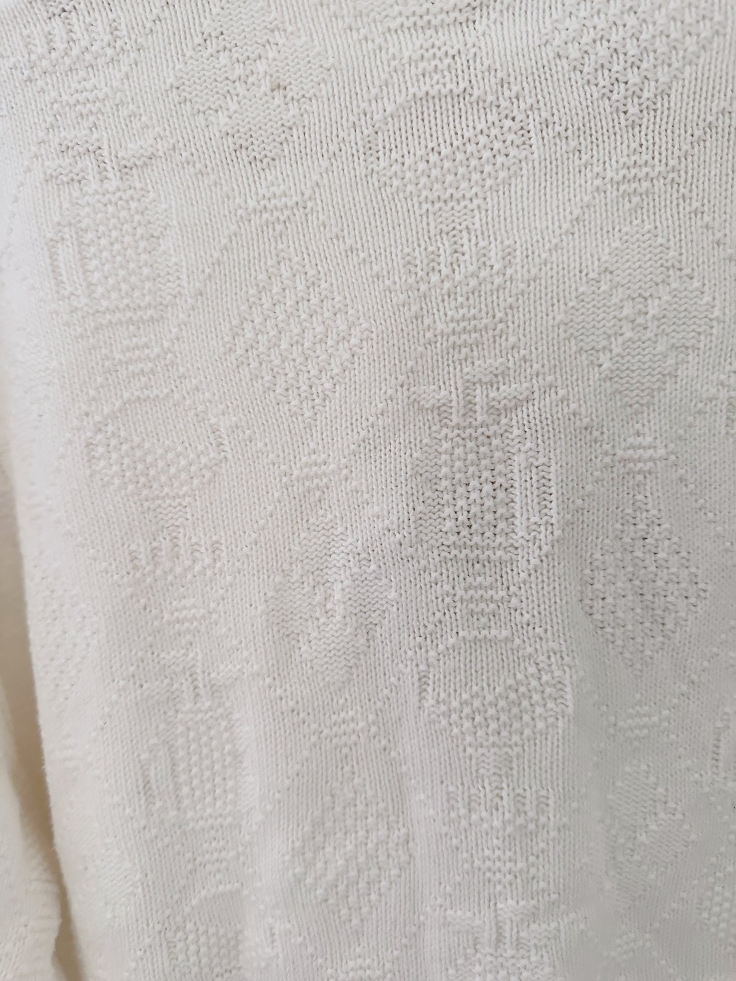 Vintage 90s Northern Reflections White Golfing Long Sleeve Sweater