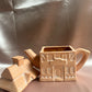 Terracotta Cottage Teapot