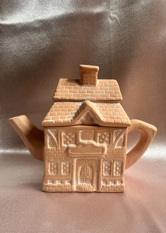 Terracotta Cottage Teapot